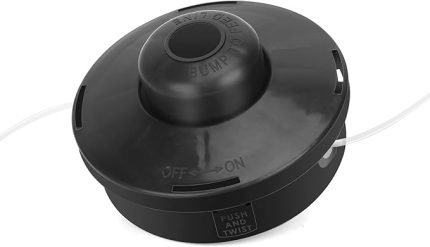 Çim biçme makinesi başlığı M10 x 1,25, motorlu tırpan için, misina başlığı, çim biçme başlığı, çim biçme makinesi aksesuarı, bahçe aletleri