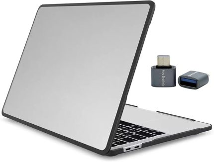 Macbook Pro Kılıf 14.2inç M1-M2-M3, TPU Outdoor (Touchbarsız 14 Pro) A2442 A2779 A2992 A2918 ile Uyumlu Şeffaf