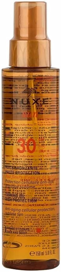 Huile Bronzante Haute Protection SPF30 150 ml