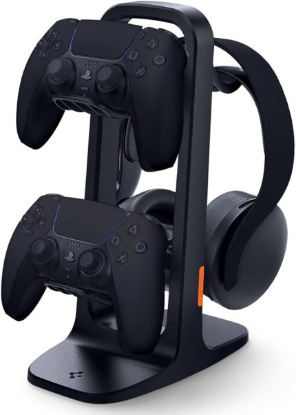 Oyun Kolu & Kulaklık Standı/Kablo Düzenleyici Gamer Masaüstü Contoller Organizer Black VG400 - AMP07412