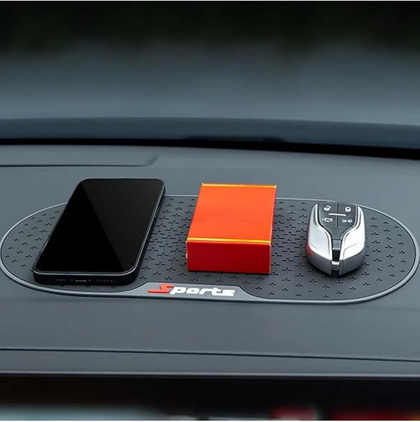 Araç Içi Torpido Kaydırmaz Telefon Tutucu Teleskopik Araba Silikon Telefon Tutucu Mat - Görsel 4