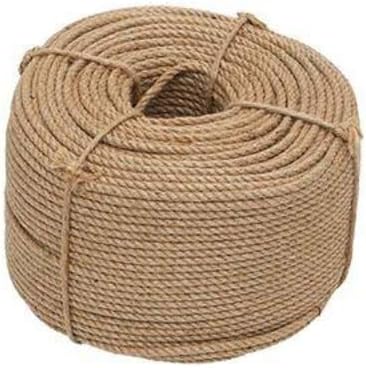 Jüt Hasır Kendir Halat İp 6 mm 100 Metre