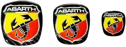 Evo Abarth Logo Ön Arka Takım
