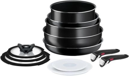 Titanyum 1X Ingenio SimpleCook 12 Parça Tava Tencere Seti - 2100125537