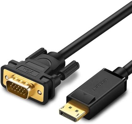 Displayport to VGA Görüntü Aktarma Kablosu 1.5 Metre