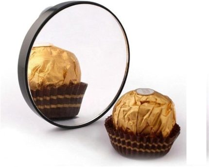 Büyüteçli Vantuzlu Pratik Kullanışlı Makyaj Lens Traş Aynası