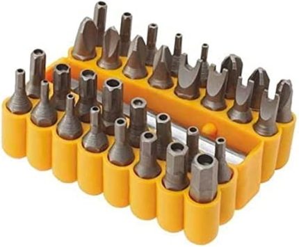 W 2233, Bits Uç Seti, Gri/Turuncu, 33 Parça