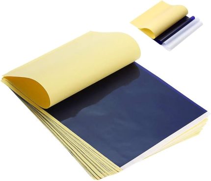 50 x Termal Dövme Şablonları Transfer Kağıt Yazıcı Kağıdı 29 cm x 22 cm