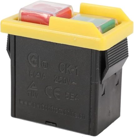 Voltaj Evrensel CK1 / 250V Güvenlik Anahtarı Acil Durdurma S-afe Kesme Katili Su Geçirmez ve Toz Geçirmez Anahtarlar Taşlama Makinesi için Elektro Anahtar