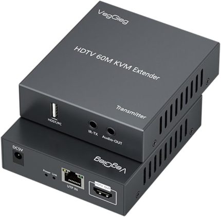 1080P Full HD 60Hz HDMI KVM Extender 60 Metre CAT5E/6 HDMI Menzil Genişletici Uzatıcı