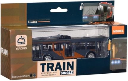 Oyuncak YD636 Metal Çek Bırak Işıklı Müzikli Otobüs