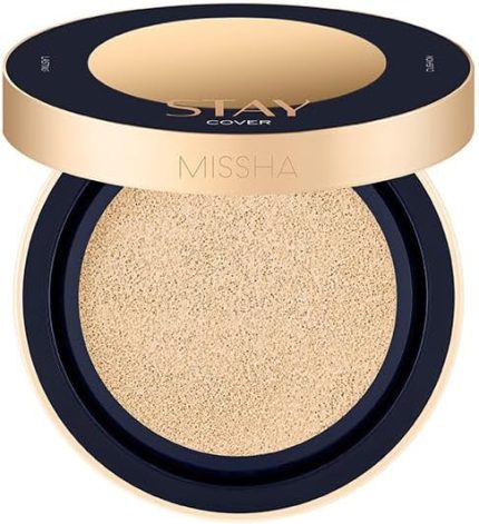 Uzun Süre Kalıcı, Yüksek Kapatıcılık Sağlayan Cushion Stay Cushion SPF40/PA++ (No.23 Sand)