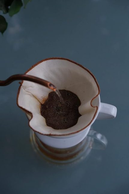 adet) "ÇİFT KATLI" V-60.4 Yıkanabilir, Kumaş, Organik Kahve Filtresi, Ağartılmamış%100 Ham Pamuk - Ekolojik Filtre (2 adet)