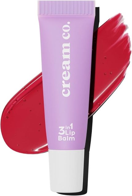 Co. Nemlendirici Parlatıcı 3in1 Lip Balm, Dudak Bakım, 404 Strawberry Sorbet Kırmızı, Hyaluronik Asit Seramid