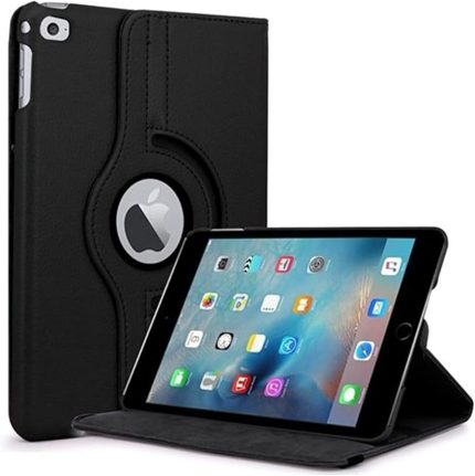 5. Nesil 9,7" Dönerli Tablet Kılıfı A1822,A1823, A1893, A1954 Siyah