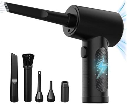 PC Elektrikli er Kamera Üfleyici Taşınabilir Güçlü Şarj Edilebilir Üfleyici Çok İşlevli Nozullar Küçük Hava Üfleyici