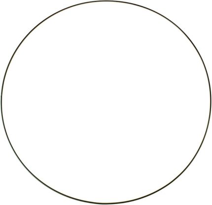 ag 6 1294 232 metal halka, siyah, 50 cm