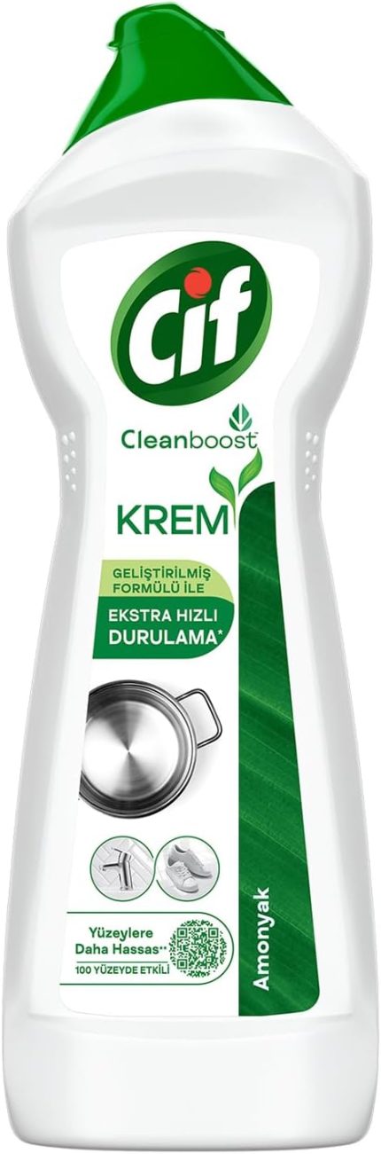 Krem Yeni Nesil Yüzey Temizleyici Amonyak 750 ml