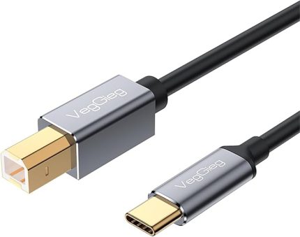 Type-C to USB-B Yazıcı Kablosu 1.5 Metre