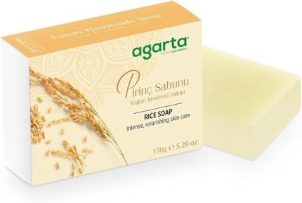 Doğal El Yapımı Cilt Beyazlatıcı Pirinç Sabunu 150 gr