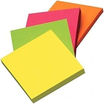 Nt-751 Renkli Yapışkanlı Not Kağıdı, 75x75