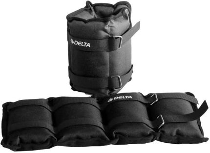 El Ayak Bilek Kas Güçlendirici Ağırlık Seti,2 x 2 Kg,Siyah