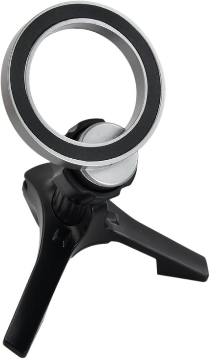 Araba Cep Telefonu Tutucu, Hava Çıkışı için Manyetik Telefon Tutucu, 360° Dönen Araba Telefon Tutucu, Tüm Akıllı Telefonlar İçin Uyumlu Otomatik Aksesuarlar - Siyah