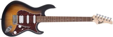 Elektro Gitar, Open Pore Sunburst (H-S-S)