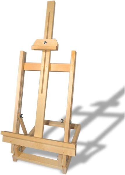 Şövale Ayarlı Ahşap Resim Şövalesi Ressam Sehpası 70cm
