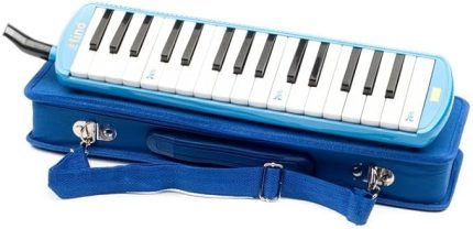 Melodika 32 Tuşlu Çantali Mavi