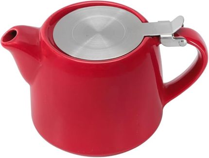 Chai Fuşya Süzgeçli Demlik 600cc