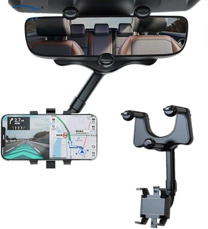 BN17-2 Araç İçi Dikiz Aynası Telefon Tutucu Her Yöne Döner