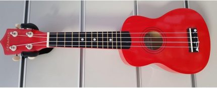 Ukulele 21" Kırmızı, Au01L-21-Rd, Soprano Ukulele, 21", Kırmızı, Kapak