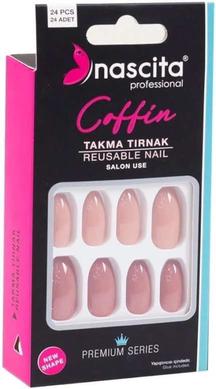 24'lü Coffin Renkli Takma Tırnak - 147