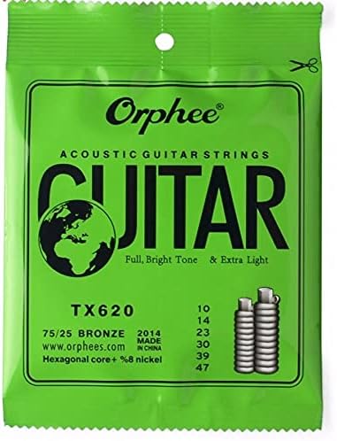TX620 Akustik Gitar Teli 10-47 Takım Tel