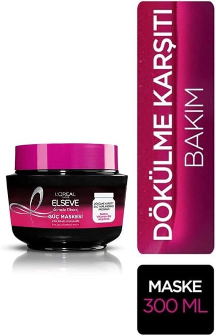 PARIS Elseve Arginine Direnç X3 Dökülme Karşıtı Maske 300 ml