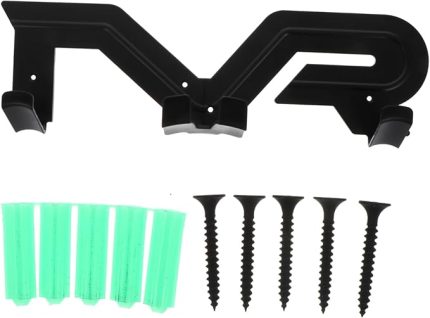 1set Vr Kulaklık Duvar Rafı Siyah Pratik Depolama Çözümü Su Geçirmez Modern Tasarım Vr Gözlükler Için Uygun Dayanıklı Ve Şık Duvar Askısı