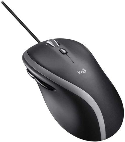 M500S Gelişmiş USB Kablolu Mouse, 4000 DPI, Yüksek Hızlı Hassas Kaydırma, 7 Özelleştirilebilir Tuş, Sağ Elle Kullanıma Uygun, Siyah
