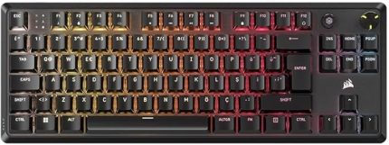 K70 CORE TKL Mekanik RGB MLX Red v2 linear (CH-911911E-TR) Gaming Klavye