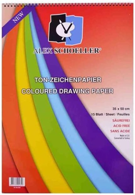 SCHOELLER SPR.DEF.FON BLOK 160G 25*35 ALX841