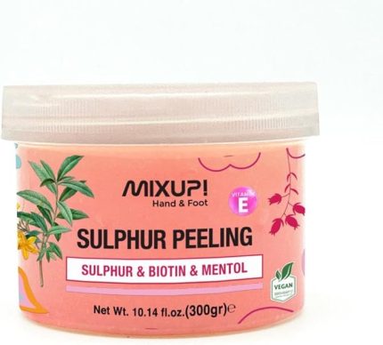 Hand ve Foot Sulphur Biotin, Menthol Peeling 300 gr