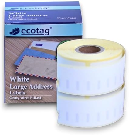 LabelWriter Etiket Muadili 89 mm x 36 mm - 520 Ad - Görsel 5