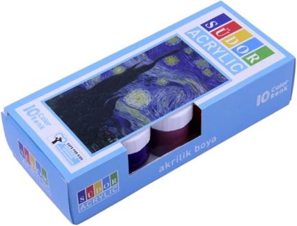 Akrilik Boya Set 10X20 Ml
