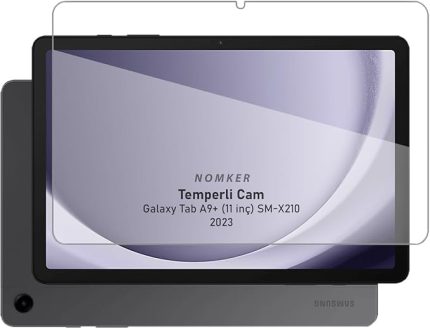 Samsung Galaxy Tab A9 + Plus 11 inç Uyumlu Temperli Ekran Koruyucu Kırılmaz Cam X210 X215 X217