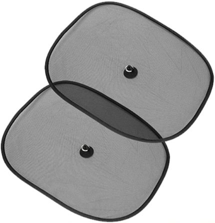 Concept Araba Oto Arka Yan Cam Vantuzlu Perde Güneşlik Gölgelik Araç Sağ Ve Sol Arka Yan Cam Perde Güneşlik