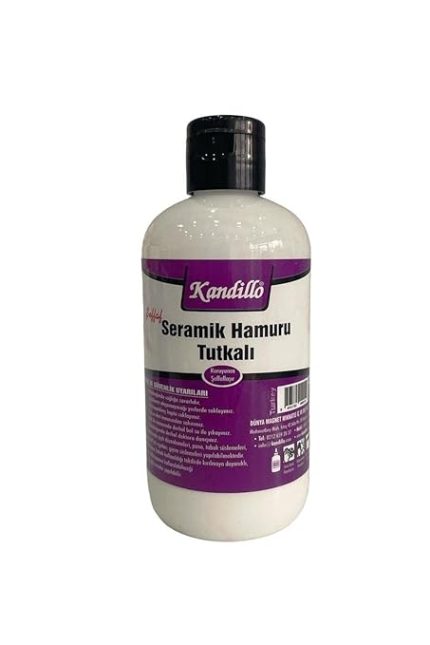 Seramik Hamuru Tutkalı 500 Gr Soğuk Uygulama Kil Hamuru Tutkal