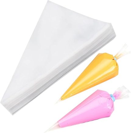 Trend 50 adet Krema Torbası, Tek Kullanımlık, Profesyonel Sıkma Torbası