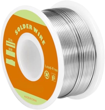 Home 0,8 mm 50 gr Lehim Teli – Elektronik Devre ve Tamir İşleri İçin İnce Lehim Teli, Profesyonel ve Amatör Kullanıma Uygun, Kolay Eriyen Lehim Teli Makarası (0.8mm 50 Gr)