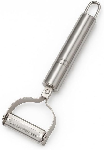 Paslanmaz Çelik Sebze Soyucu – Y Tip Profesyonel Patates Havuç Kabak Soyacağı, Ergonomik Tutma Sapı, Bulaşık Makinesine Uygun