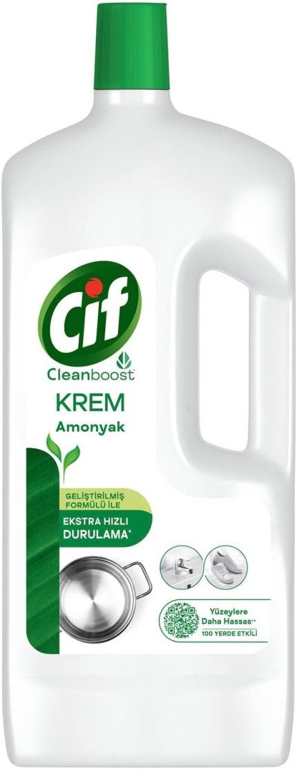 Krem Yeni Nesil Yüzey Temizleyici Amonyak 1500 ml